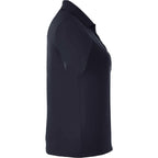 Dade Textured Performance Polo for Women Embroidery - Navy - Right Side