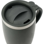 Dagon Wheat Straw Travel Mug with Steel Liner, 14 oz - Charcoal - Photo 3