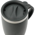 Dagon Wheat Straw Travel Mug with Steel Liner, 14 oz - Charcoal - Photo