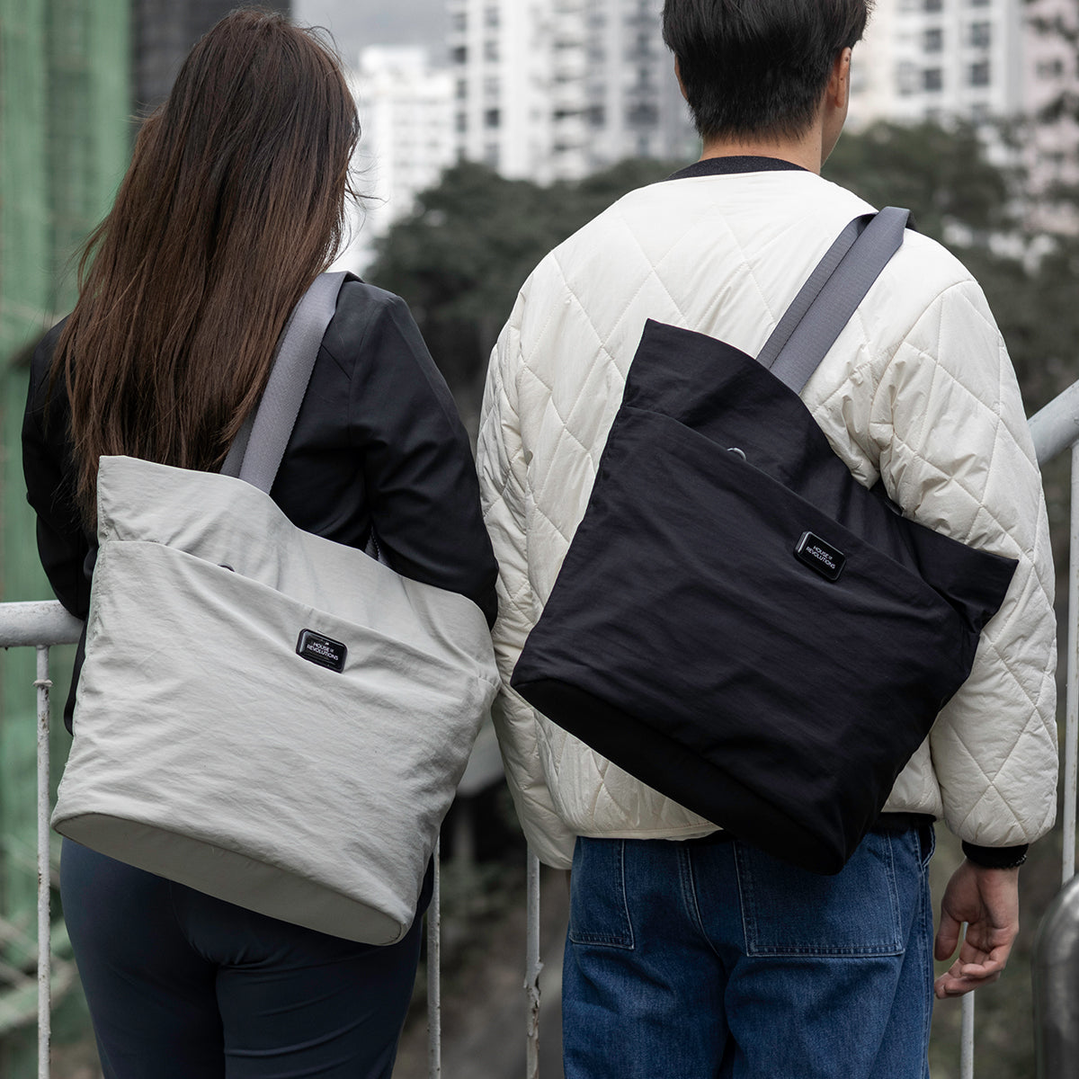 Daily Multi-Pocket Tote Bag