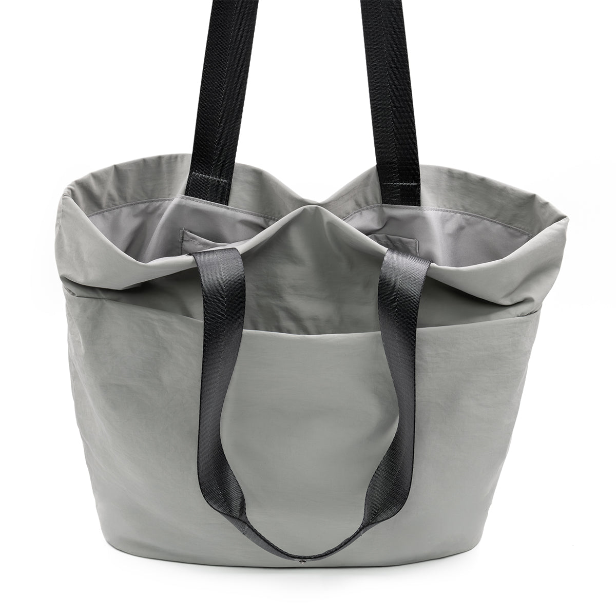 Daily Multi-Pocket Tote Bag - Stone - Handles