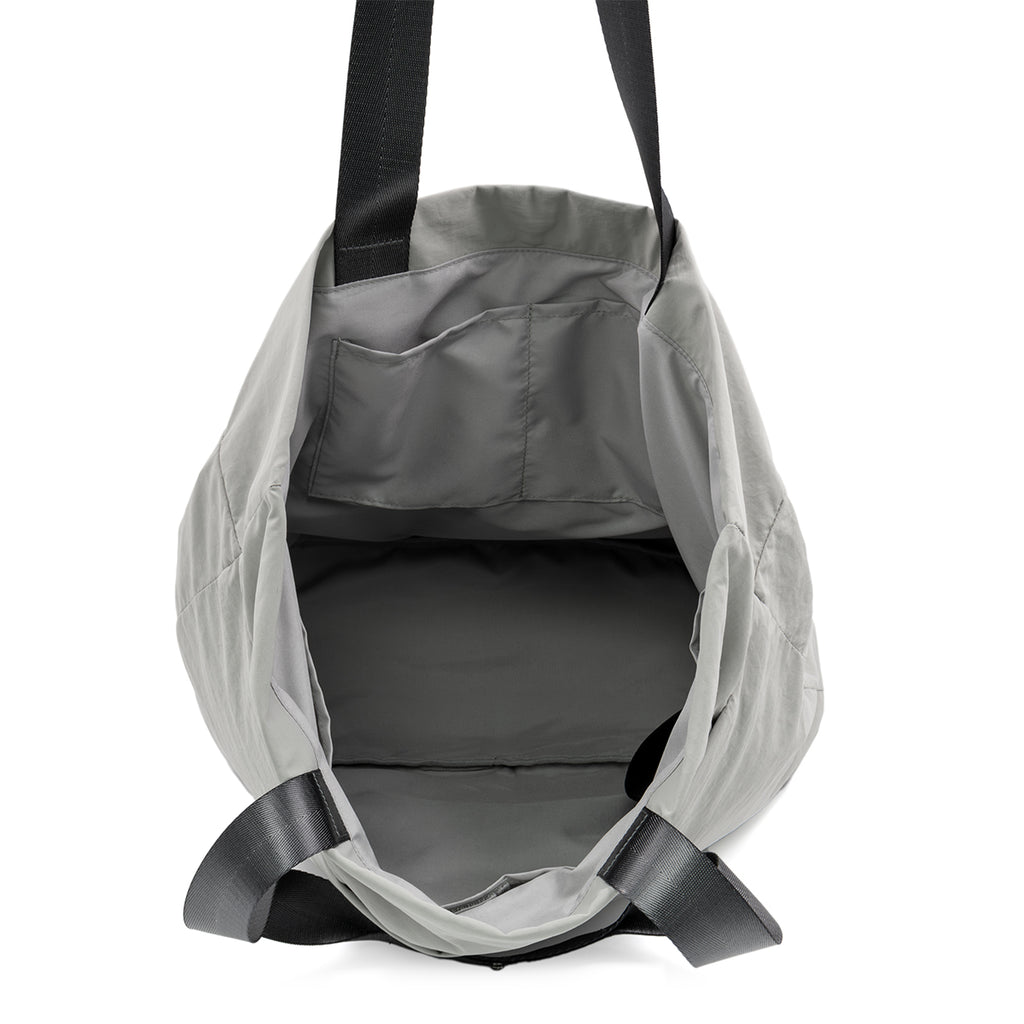 Daily Multi-Pocket Tote Bag - Stone - Open