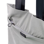 Daily Multi-Pocket Tote Bag - Stone - Zipper
