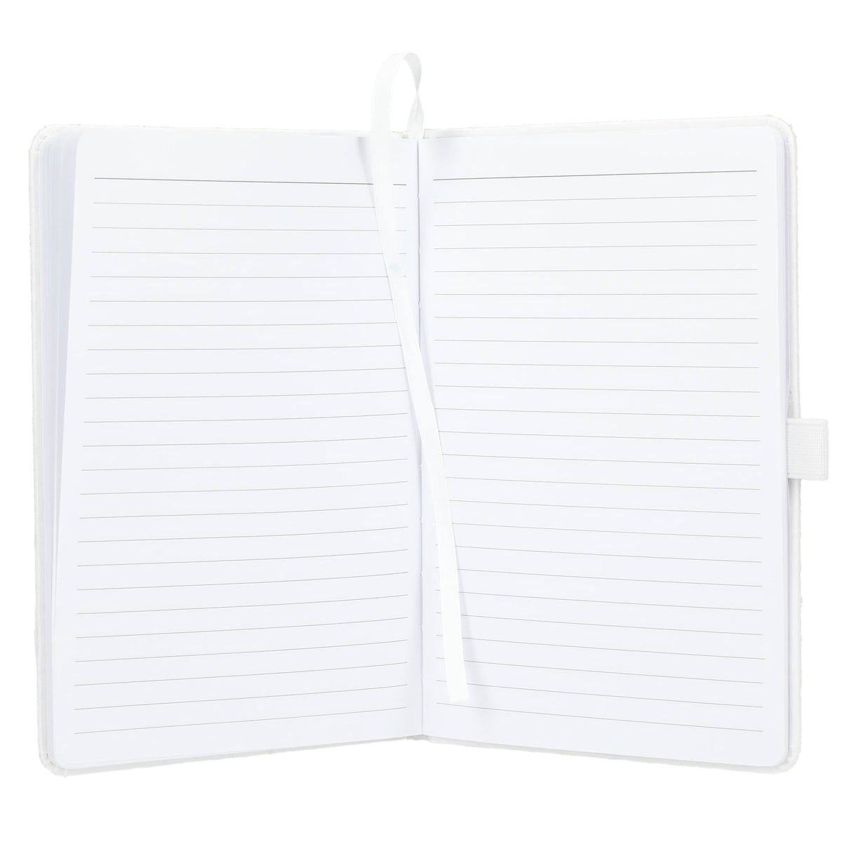 Daisy Seed Paper Journal, 5.5 x 8.5 Inches Debossing - Beige - Front 3
