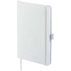 Daisy Seed Paper Journal, 5.5 x 8.5 Inches Debossing - Beige - Left Angle 2