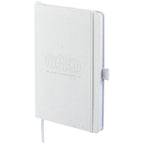 Daisy Seed Paper Journal, 5.5 x 8.5 Inches Debossing - Beige - Left Angle