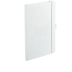 Daisy Seed Paper Journal, 5.5 x 8.5 Inches Debossing - Beige - Right Angle