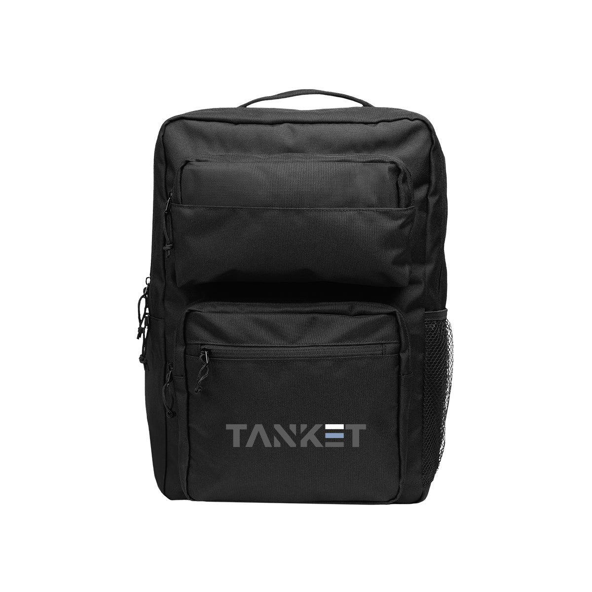 Dakota Laptop Backpack in Recycled PET - Black - Colorbrite