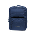 Dakota Laptop Backpack in Recycled PET - Navy - Embroidery