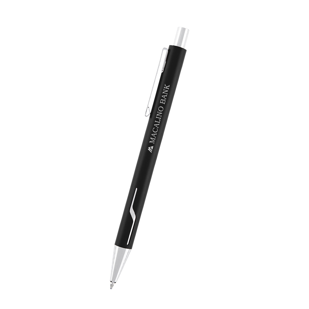 Dalton Pen in Recycled Aluminum - Black - Laser