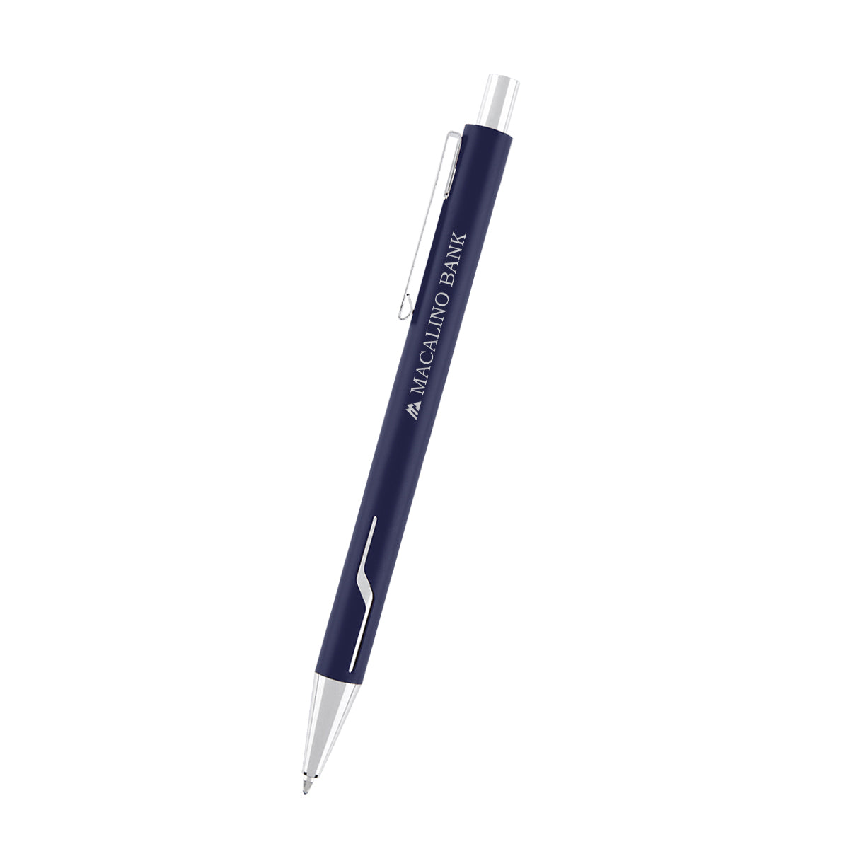 Dalton Pen in Recycled Aluminum - Navy - Laser
