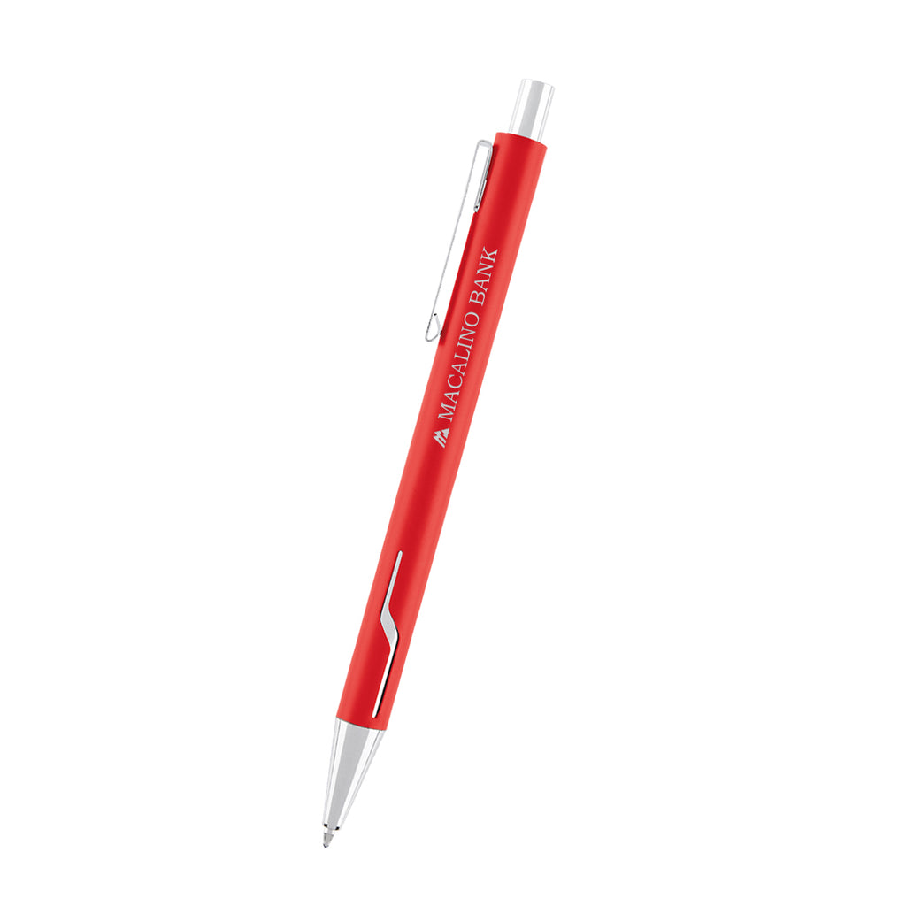 Dalton Pen in Recycled Aluminum - Red - Laser
