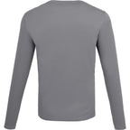 Dara Recycled Long Sleeve Tech Tee for Men Transfer - Quarry - Back