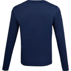 Dara Recycled Long Sleeve Tech Tee for Men Transfer - Vintage Navy - Back