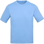 Dara Recycled Short Sleeve Tech Tee for Men Debossing - Sky - Front