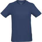 Dara Recycled Short Sleeve Tech Tee for Women Transfer - Vintage Navy - Front