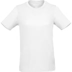 Dara Recycled Short Sleeve Tech Tee for Women Transfer - White - Front