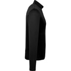 Dara Recycled Tech Full Zip Jacket for Men Embroidery - Black - Right Side