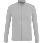 Dara Recycled Tech Full Zip Jacket for Men Embroidery - Quarry - Front