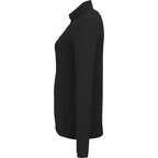 Dara Recycled Tech Full Zip Jacket for Women Debossing - Black - Left Side