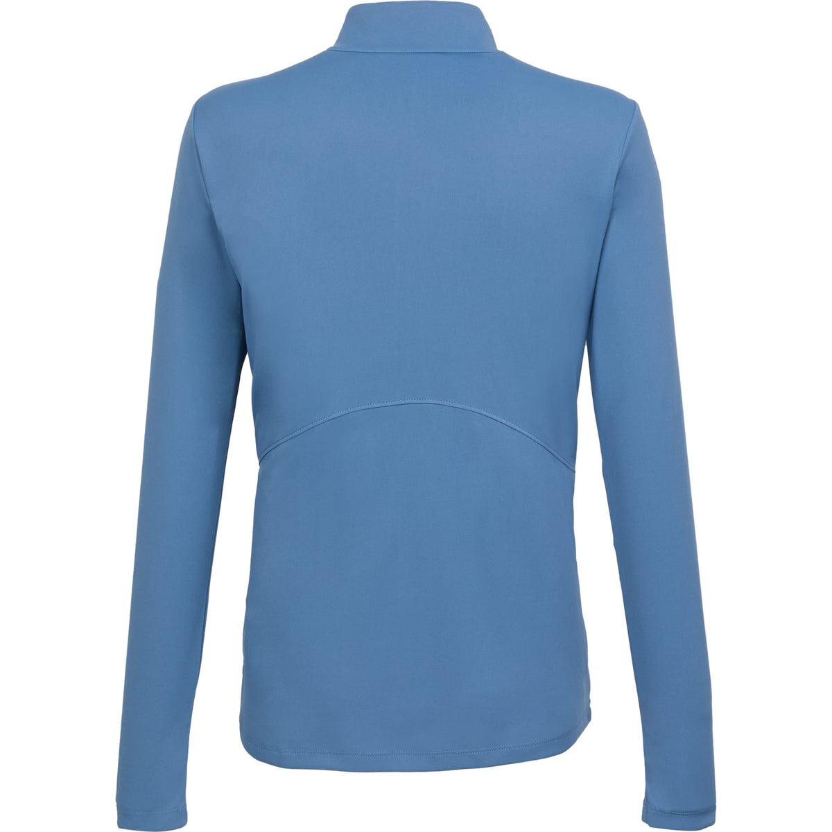 Dara Recycled Tech Full Zip Jacket for Women Debossing - Moonlight Blue - Back