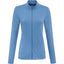 Dara Recycled Tech Full Zip Jacket for Women Debossing - Moonlight Blue - Front