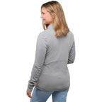Dara Recycled Tech Full Zip Jacket for Women Debossing - Quarry - Back