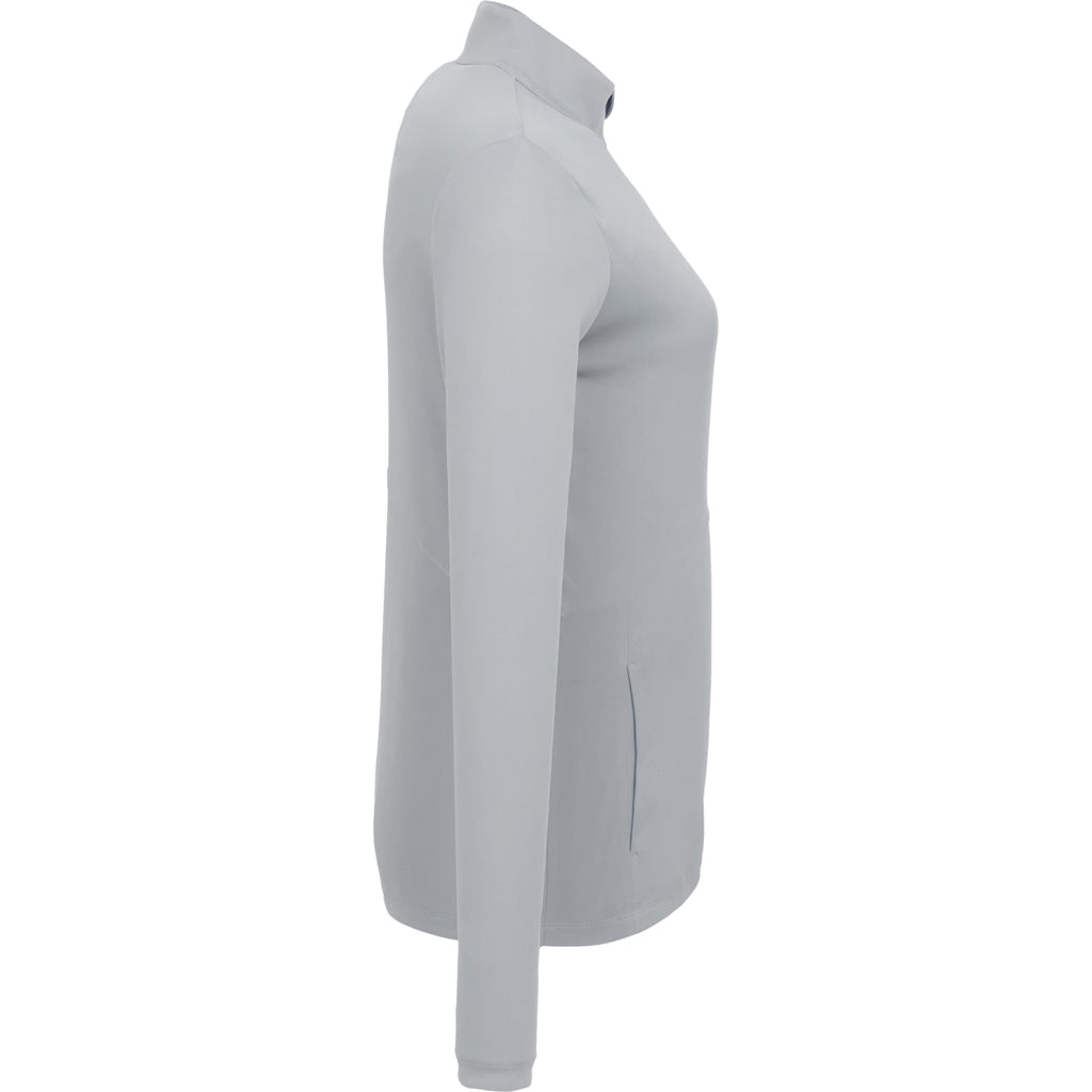 Dara Recycled Tech Full Zip Jacket for Women Debossing - Quarry - Right Side