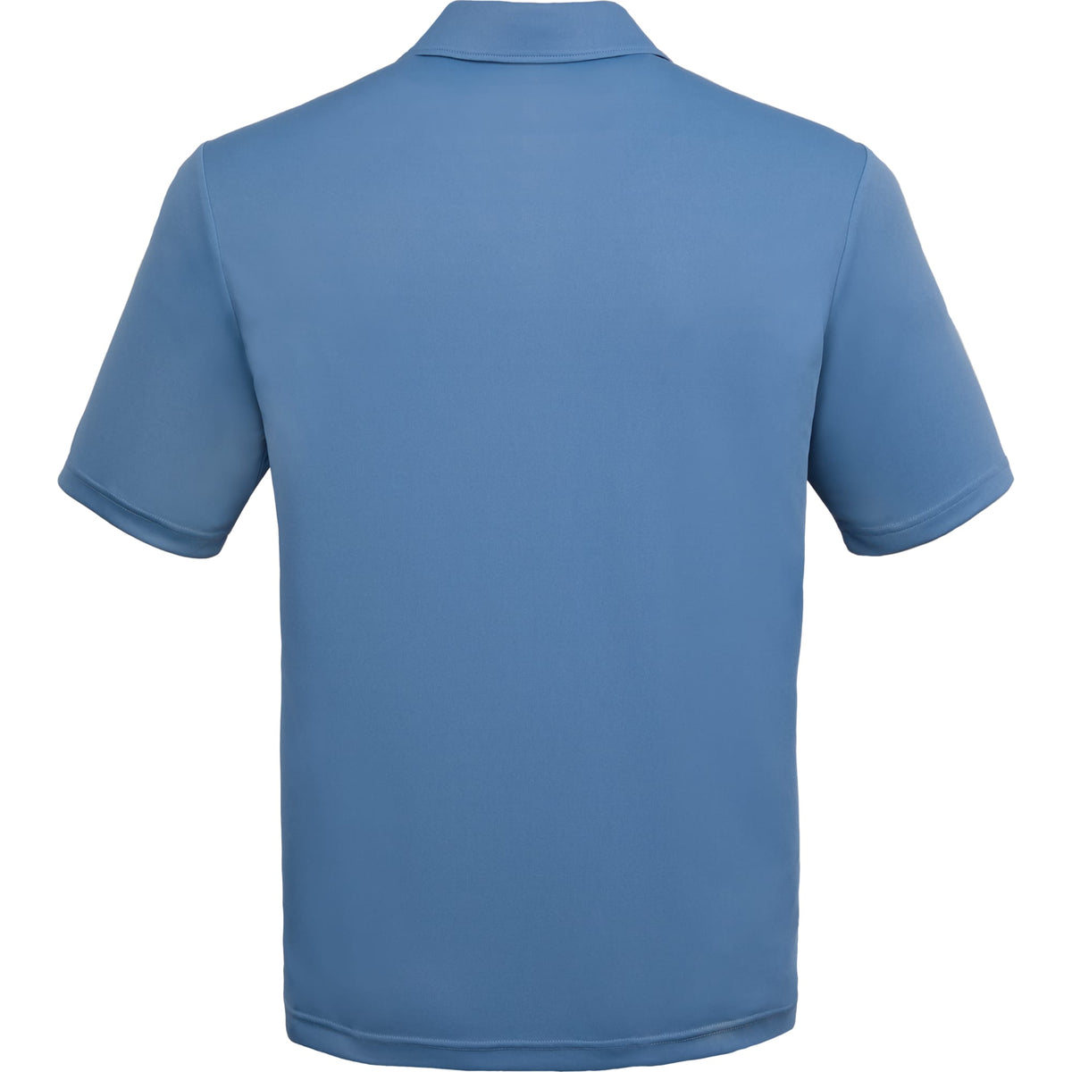 Dara Recycled Tech Polo for Men Debossing - Moonlight Blue - Back