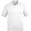 Dara Recycled Tech Polo for Men Debossing - White - Front