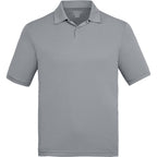 Dara Recycled Tech Polo for Men Embroidery - Quarry - Front