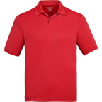 Dara Recycled Tech Polo for Men Embroidery - Team Red - Front