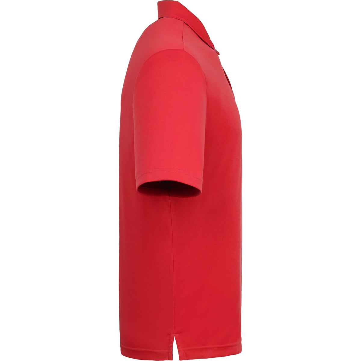 Dara Recycled Tech Polo for Men Embroidery - Team Red - Right Side