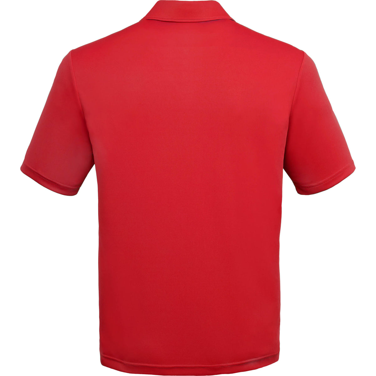 Dara Recycled Tech Polo for Men Transfer - Team Red - Back