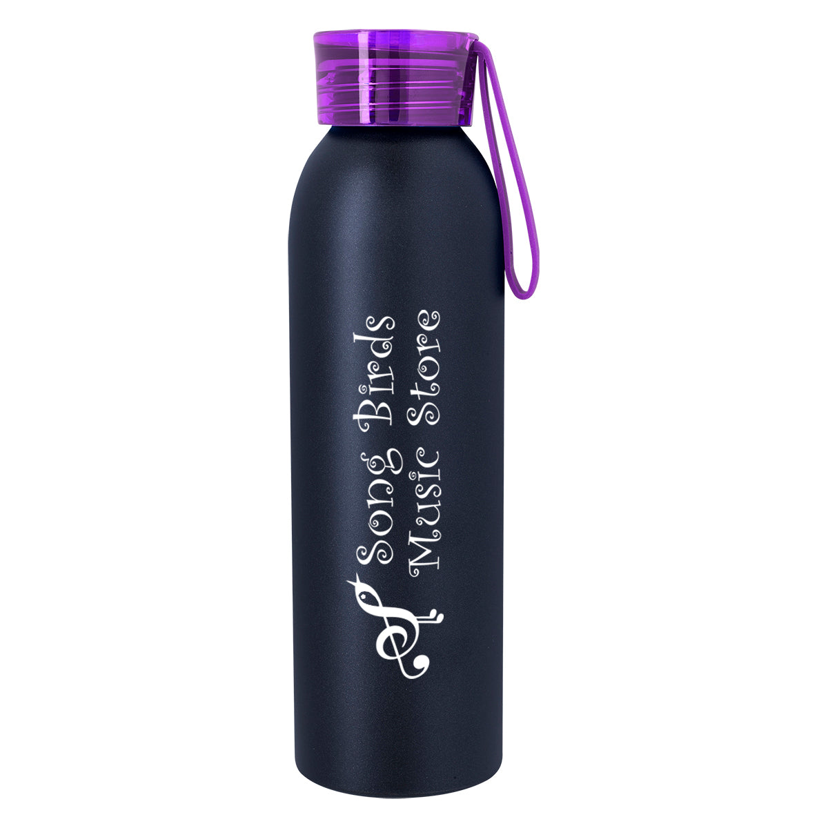Darby Recycled Aluminum Bottle, 22 oz - Silk Screen