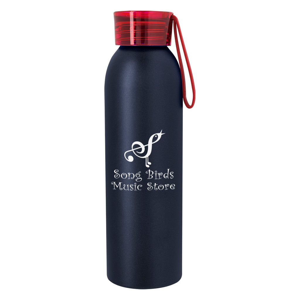 Darby Recycled Aluminum Bottle, 22 oz - Silk Screen