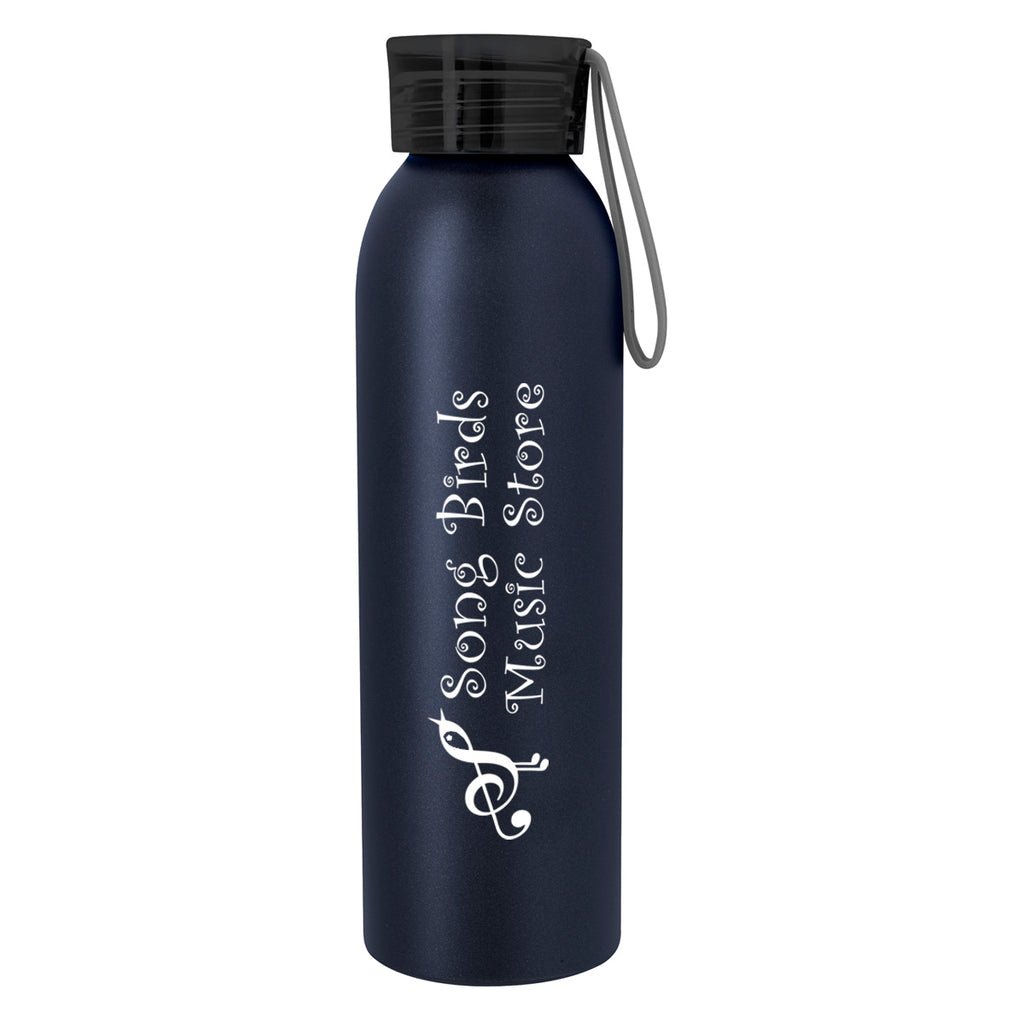Darby Recycled Aluminum Bottle, 22 oz - Silk Screen