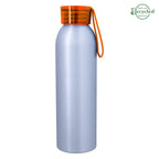 Darby Recycled Aluminum Bottle in Full Color, 22 oz - Orange - Blank