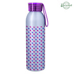 Darby Recycled Aluminum Bottle in Full Color, 22 oz - Purple - Megabrite
