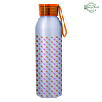 Darby Recycled Aluminum Bottle in Full Color, 22 oz - Silver - Megabrite