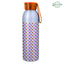 Darby Recycled Aluminum Bottle in Full Color, 22 oz - Silver - Megabrite