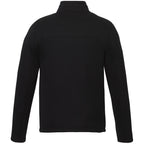 Darnell Eco Knit Full Zip Sweater for Men Transfer - Black - Back
