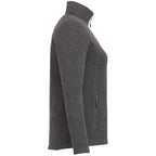 Darnell Eco Knit Full Zip Sweater for Women Transfer - Heather Dark Charcoal - Right Side