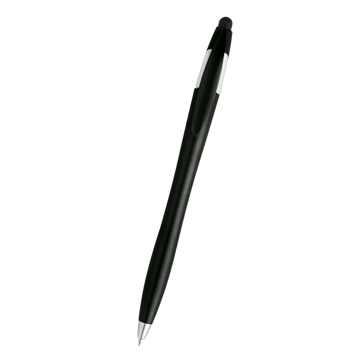 Dart Malibu Pen with Stylus - Black - Front