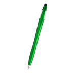 Dart Malibu Pen with Stylus - Green - Front