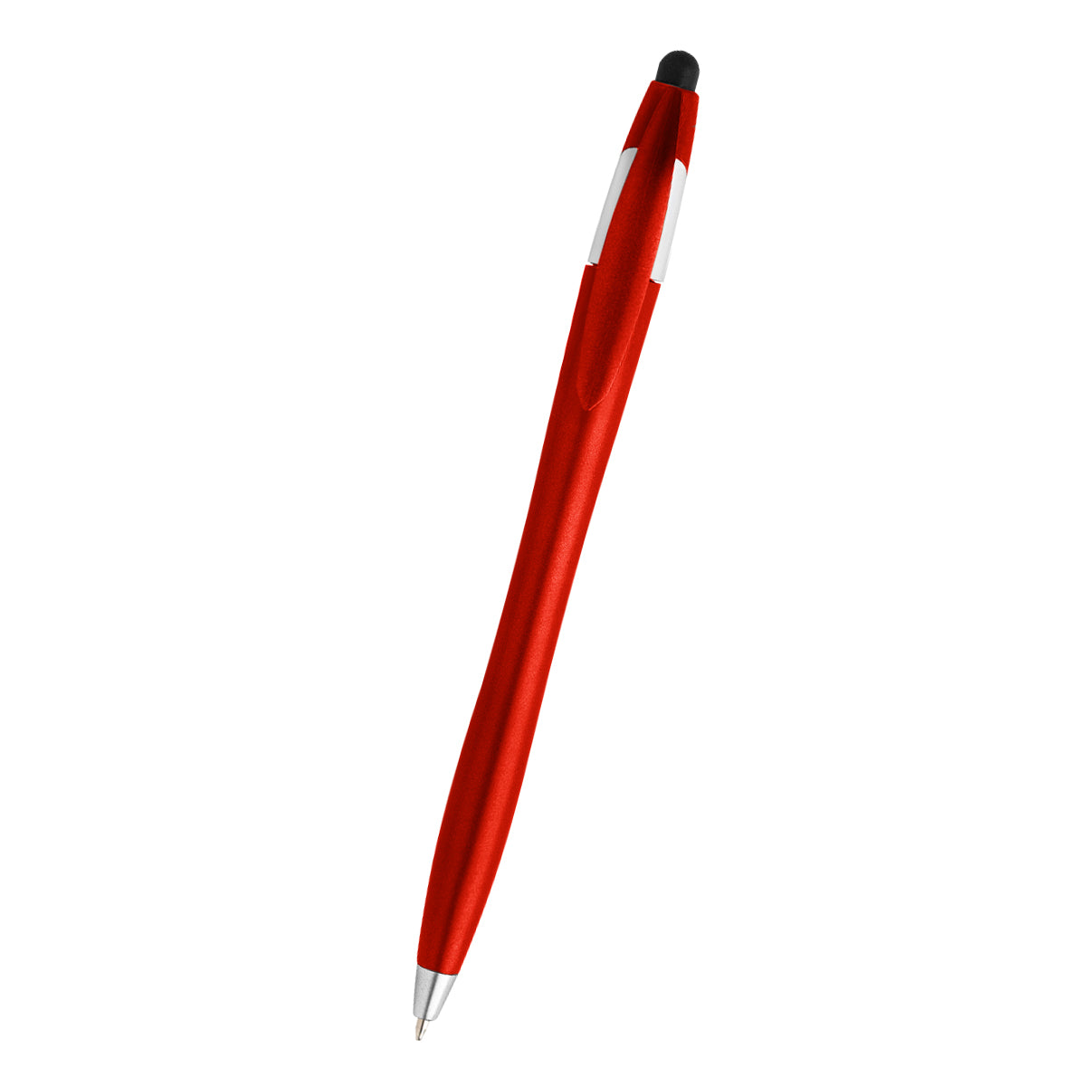 Dart Malibu Pen with Stylus - Red - Front