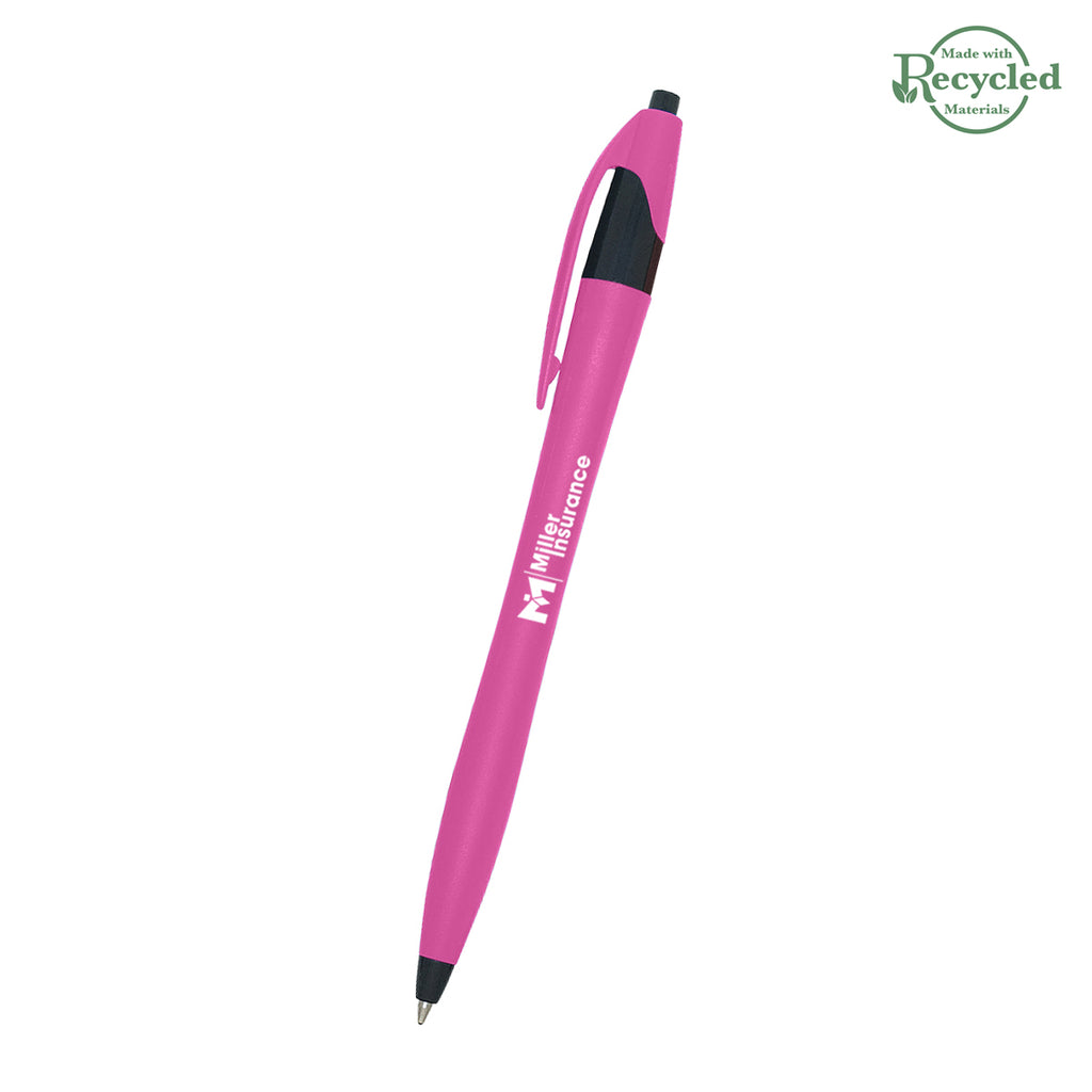 Dart Pen, Custom Printed - Fuchsia - Silk Screen