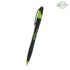 Dart Pen, Custom Printed - Lime Green - Silk Screen