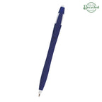 Dart Pen, Custom Printed - White with Black - Front