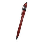 Dart Pen in Metallic - Black - Silk Screen